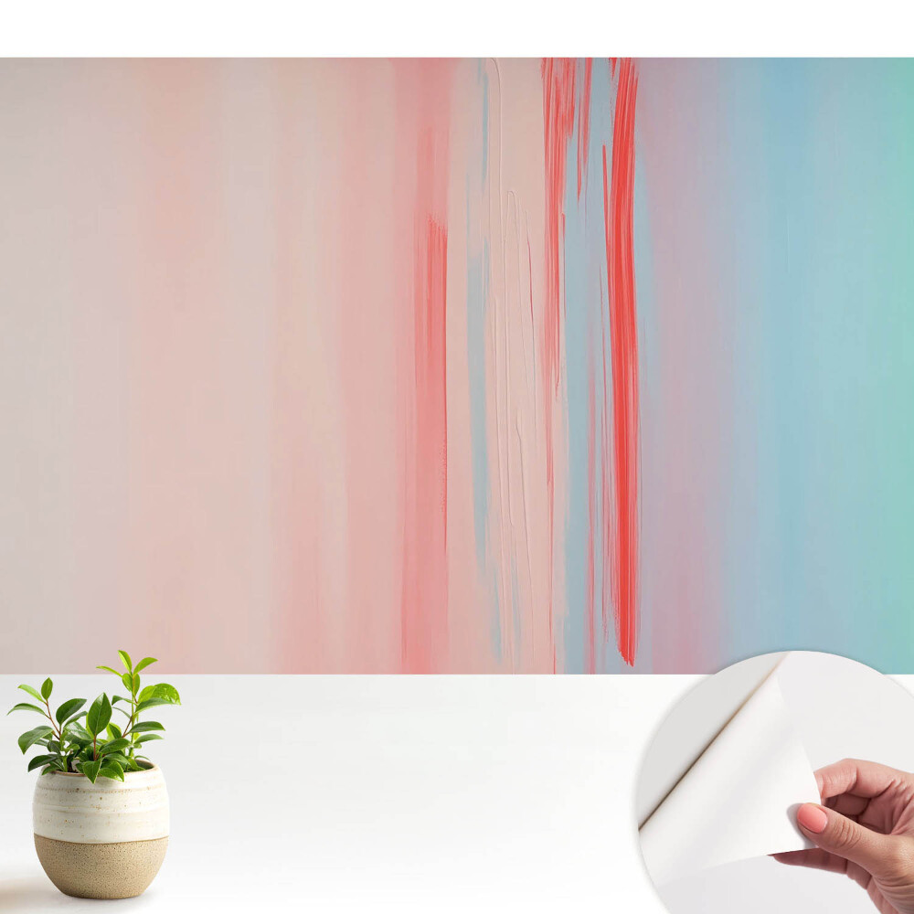 Tranziții pastelate și roșu