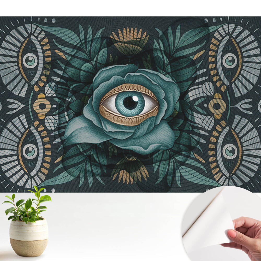 Ochi decorativ în stil boho