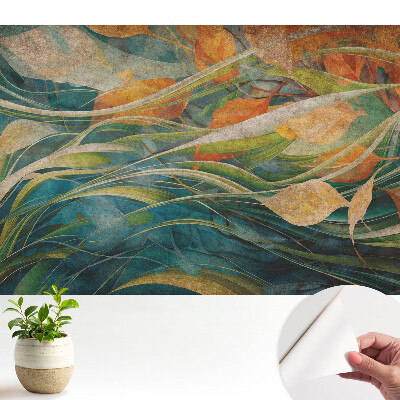 Frunze naturale plutitoare pe apă