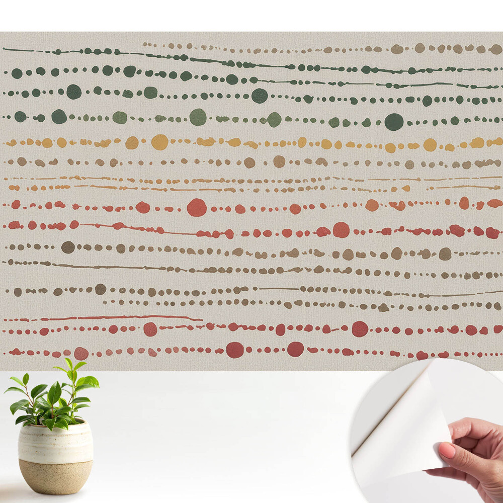 Linii și puncte colorate