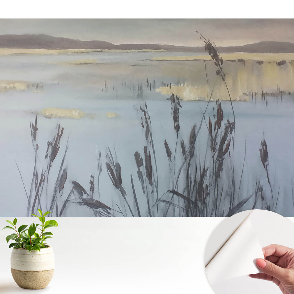 Lac cu stuf, spațiu reflectorizant