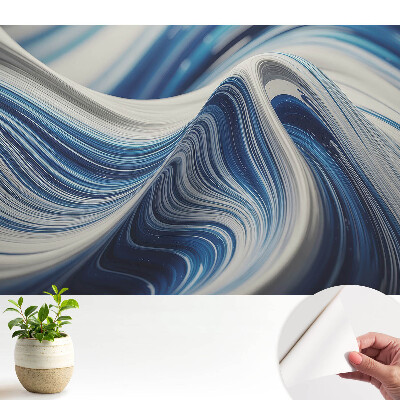 Valuri albastre abstracte