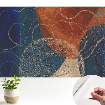 Abstracție modernă în culori contrastante