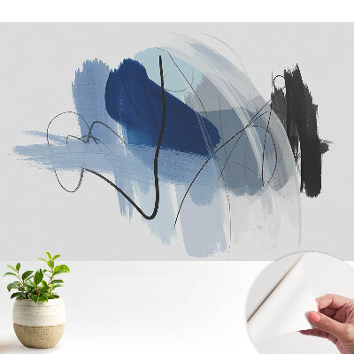 Linii și culori abstracte într-un stil modern