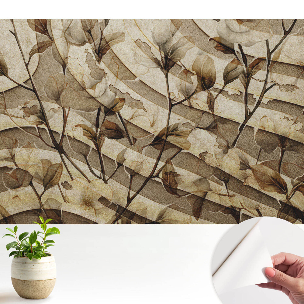 Motiv vegetal elegant în stil clasic