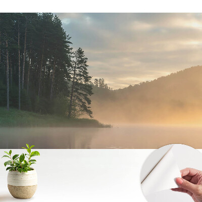 Peisaj cețos de dimineață