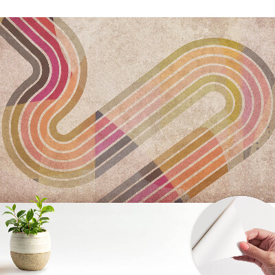 Linii colorate formă abstractă