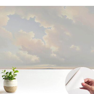 Cer decorativ cu nori