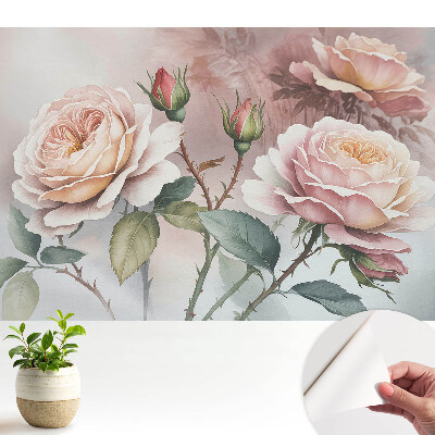 Flori romantice decorative cu design clasic și delicatețe