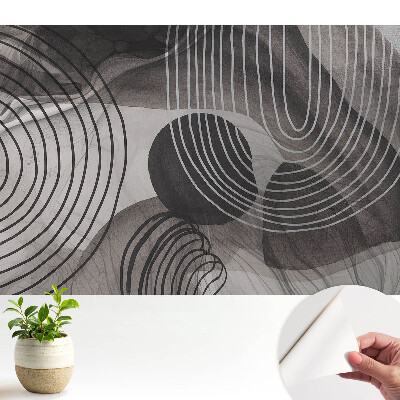 Linii de contrast geometrice gri