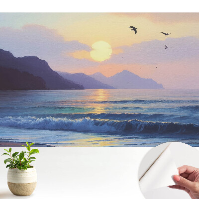 Apus de soare peste mare în stil clasic