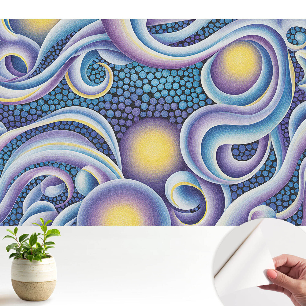 Vârtejuri colorate abstracte