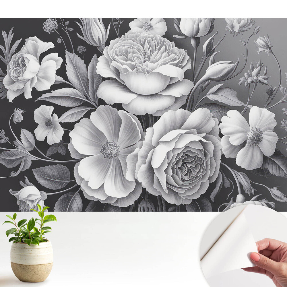 Flori gri, eleganță, frumusețe