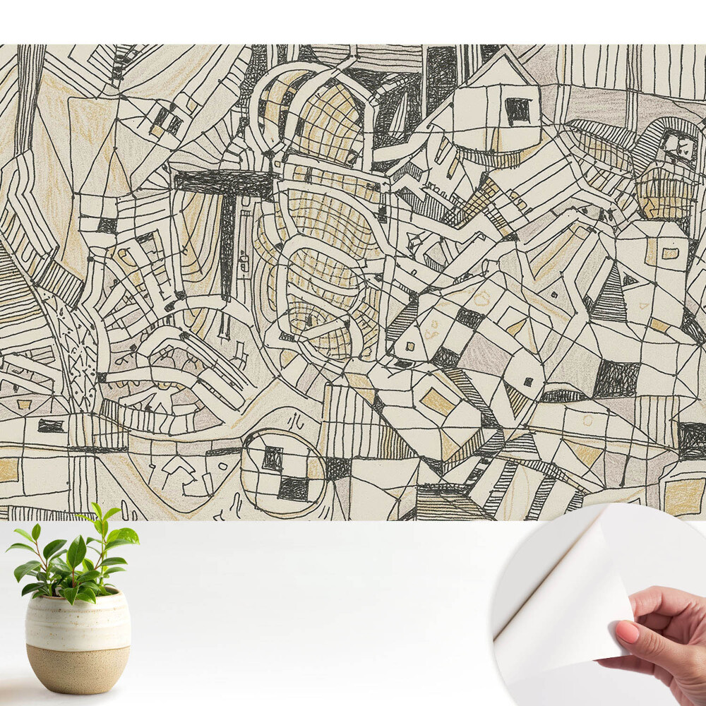 Compoziție geometrică abstractă