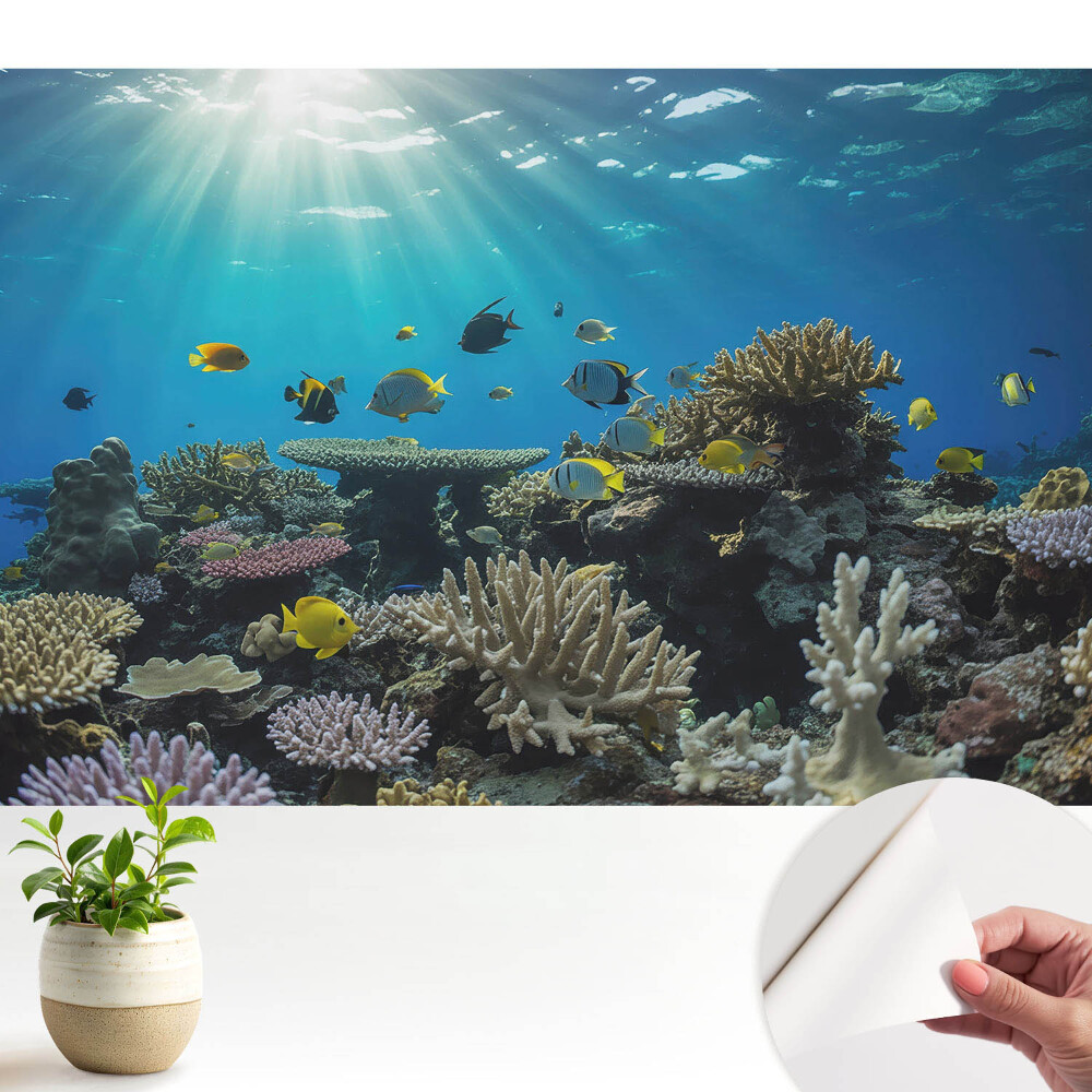 Corali subacvatici și pești colorați