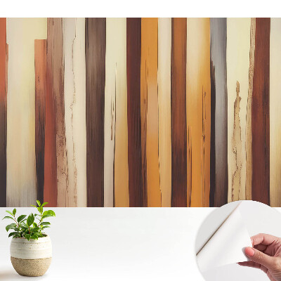 Nuanțe calde de dungi verticale