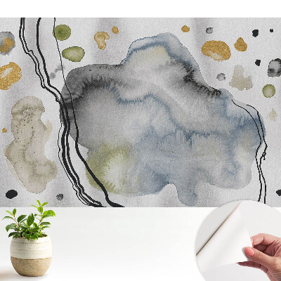 Modele calme de acuarelă abstractă