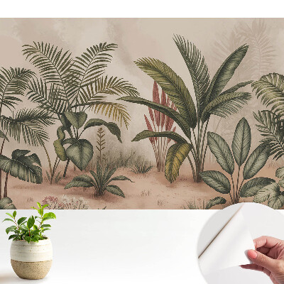 Frunze exotice în stil boho