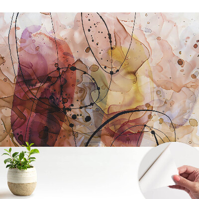 Abstracție colorată cu energie și eleganță