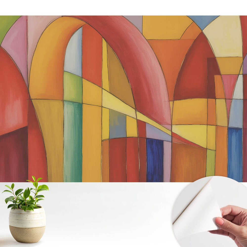 Arcuri geometrice colorate