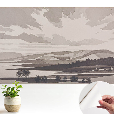 Peisaj montan, armonie pașnică a naturii