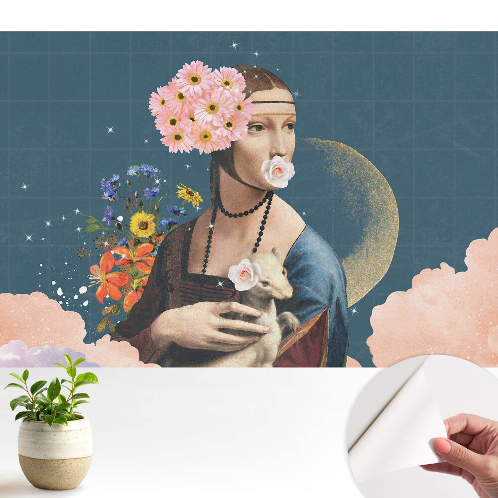 Portret floral suprarealist