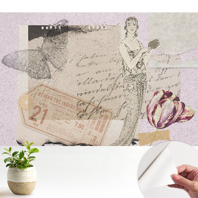 Colaj romantic retro