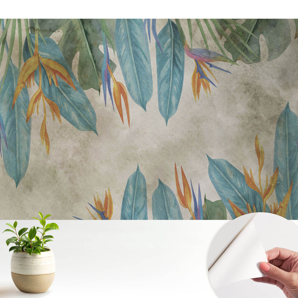 Motiv floral tropical