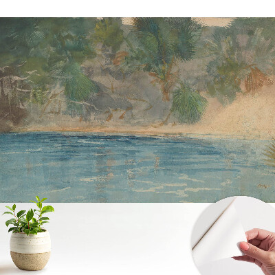 Peisaj exotic cu atmosferă relaxantă