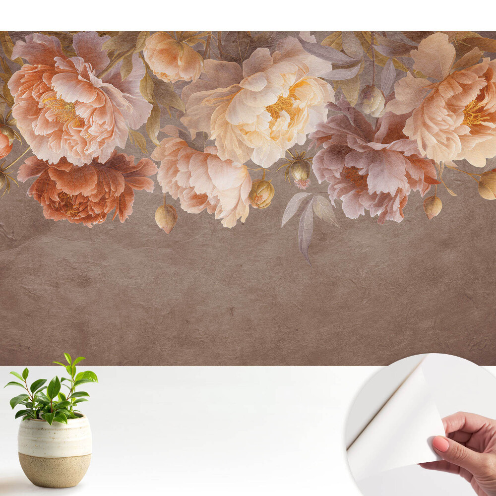 Motive florale clasice romantice.