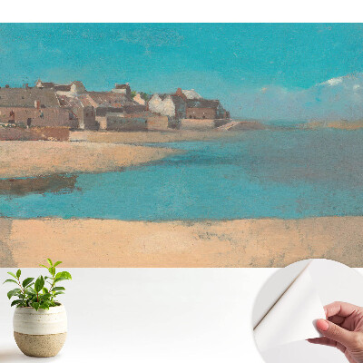 Un sat de pe malul mării în stil retro