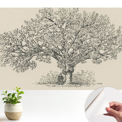 Arbore stilizat în decor natural care inspiră armonie clasică