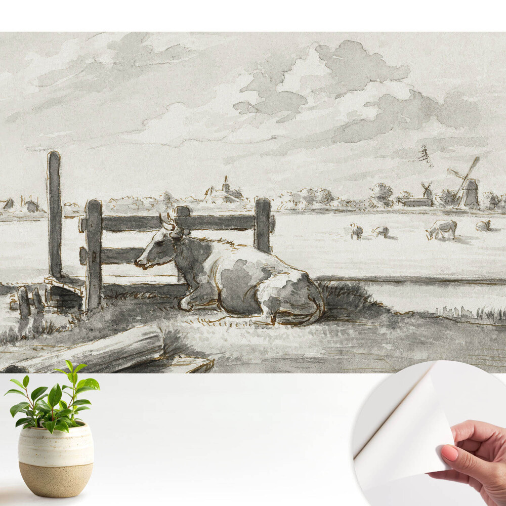 Un peisaj idilic în stil clasic