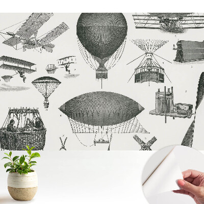 Invenții aviatice în stil retro