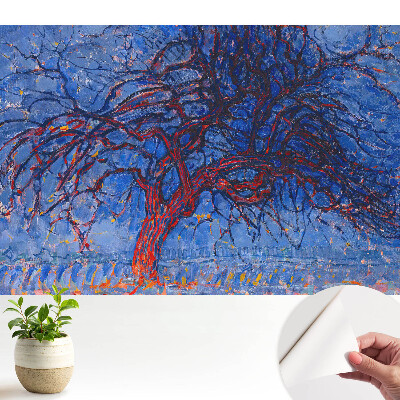 Abstracție expresivă a albastrului