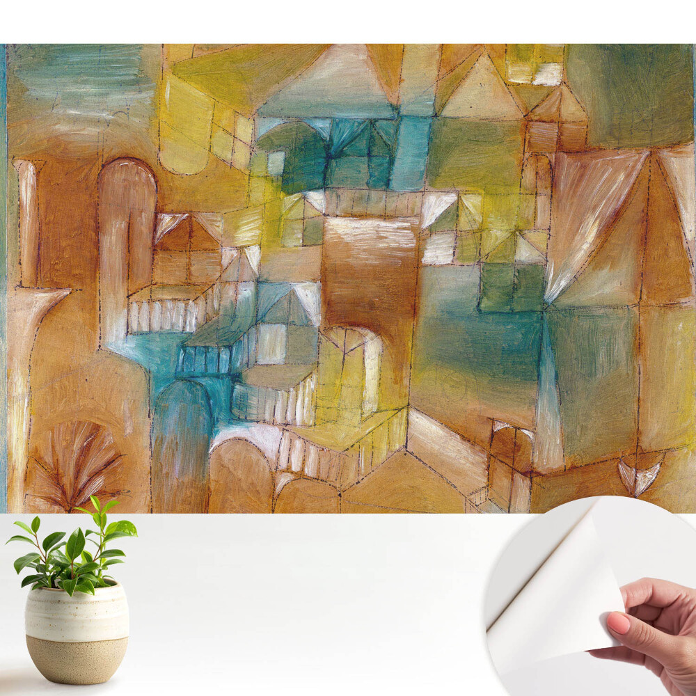 Un oraș abstract plin de armonie