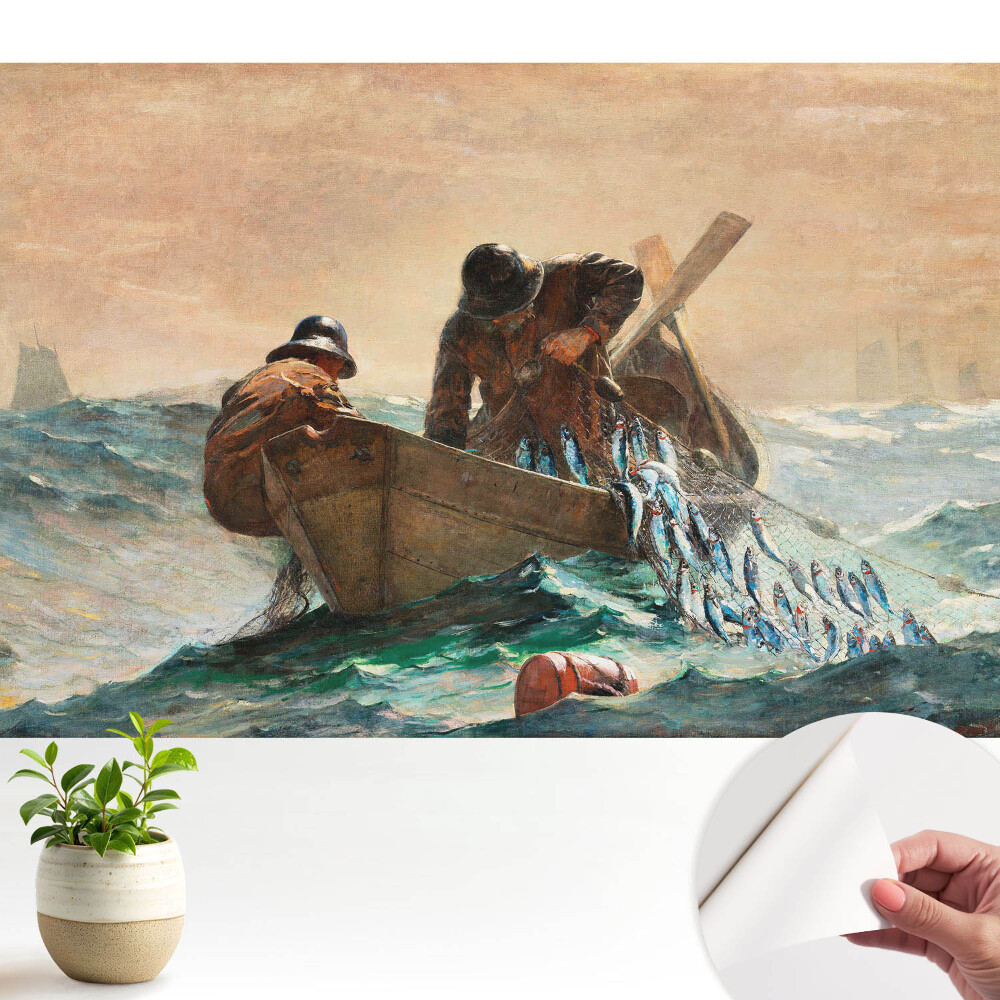 Pescari pe o mare furtunoasă