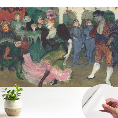 Minge retro colorată