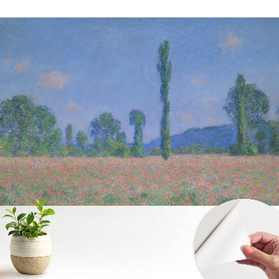 Peisaj impresionist cu plopi