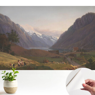 Un peisaj liniștit și armonios