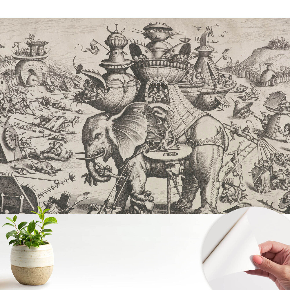 O luptă suprarealistă plină de detalii