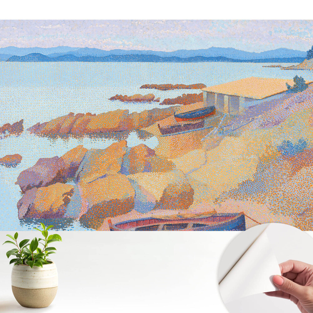 Peisaj impresionist de pe litoral