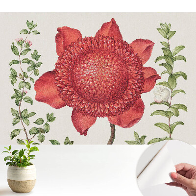 Un aranjament floral clasic cu flori naturale