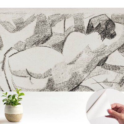 Figură culcată în stil impresionist, cu atmosferă calmă