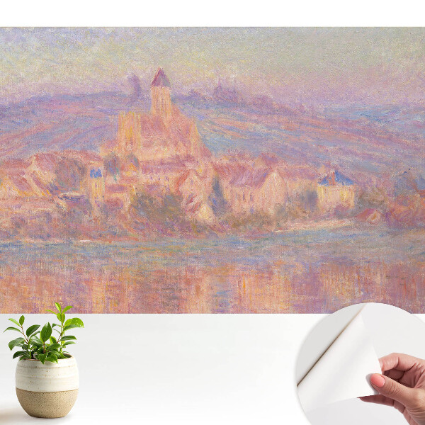 Un oraș pastelat în dealuri