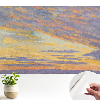 Armonie în culori pastelate inspirată de cer în stil impresionist