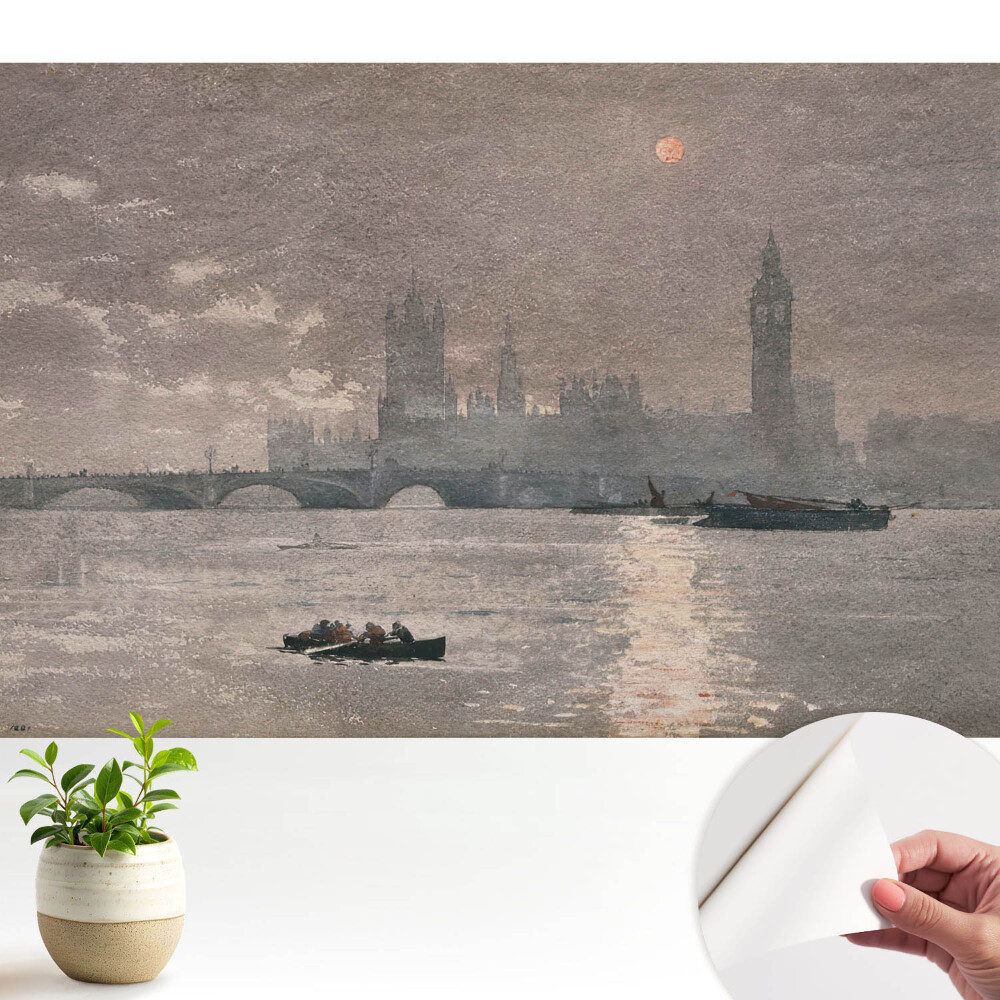 Reflexii de culoare ale râului în amurg urban