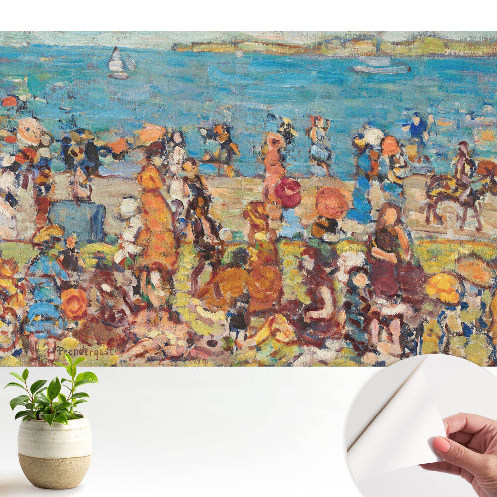 Culoare impresionistă pentru o zi pe plajă