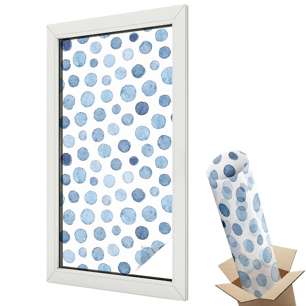 Folie geam protecție solară Puncte de acuarelă