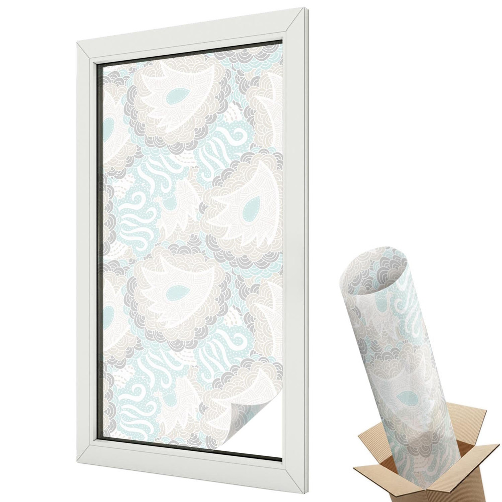 Folie pentru geamuri Pene delicate